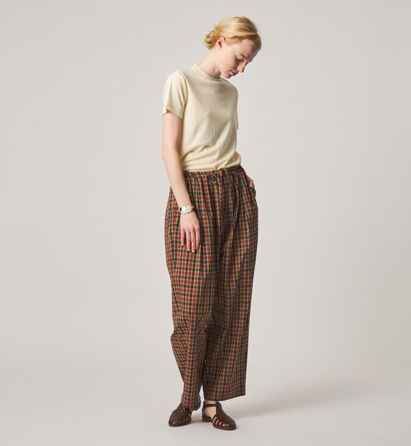 STEVEN ALAN「＜Steven Alan＞ウールジャージー ショートスリーブ Tシャツ」|Tシャツ・カットソー|
