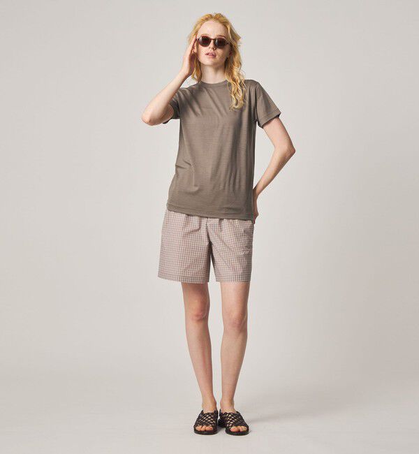 STEVEN ALAN「＜Steven Alan＞ウールジャージー ショートスリーブ Tシャツ」|Tシャツ・カットソー|