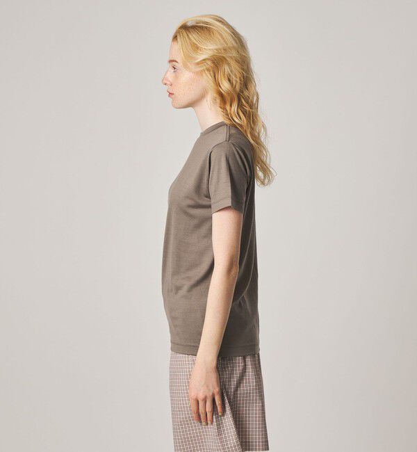 STEVEN ALAN「＜Steven Alan＞ウールジャージー ショートスリーブ Tシャツ」|Tシャツ・カットソー|