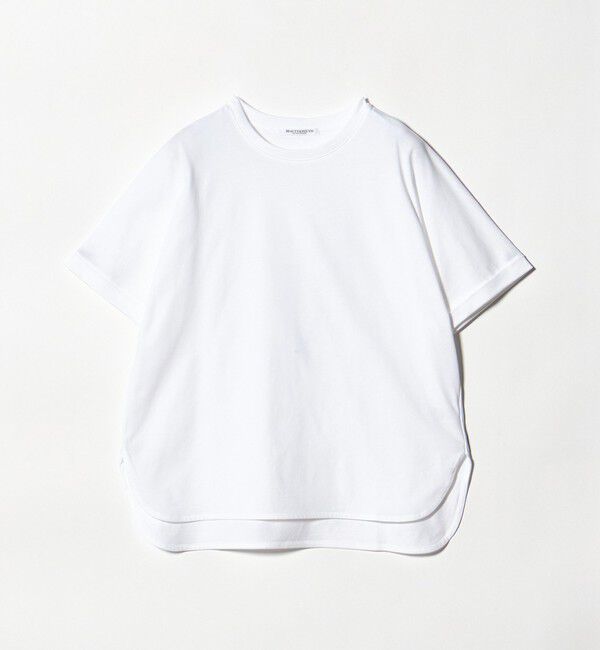 BEAUTY&YOUTH UNITED ARROWS「コットン天竺 ラウンドヘム Tシャツ」|Tシャツ・カットソー|