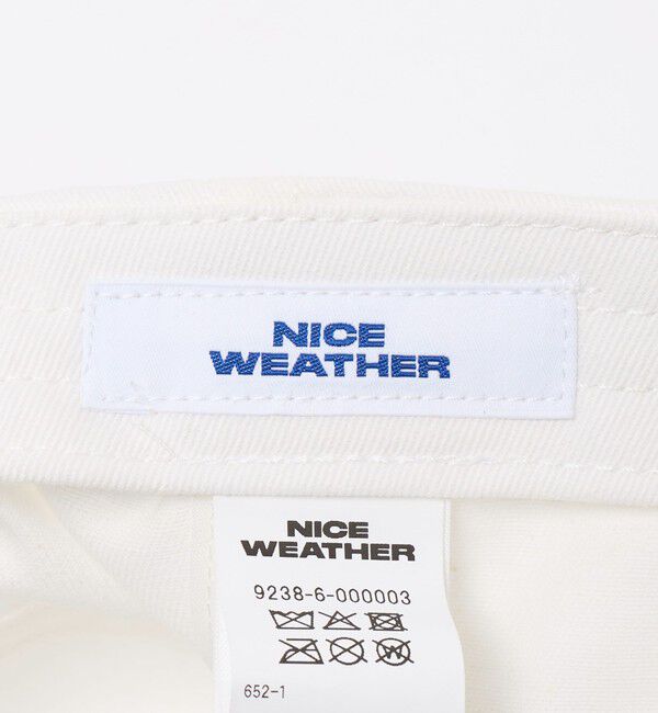 NICE WEATHER「＜NICE WEATHER＞SOUND MIND キャップ 2」|キャップ・キャスケット|