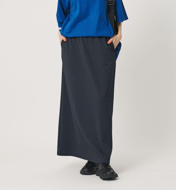 BEAUTY&YOUTH UNITED ARROWS「＜Americana＞マキシ スカート 接触冷感」|フレア|
