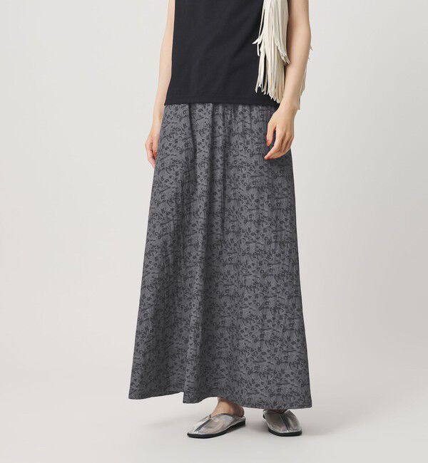 BEAUTY&YOUTH UNITED ARROWS「【別注】＜Charcoal＞フレア スカート 遮熱 UVカット 接触冷感 吸水速乾」|フレア|