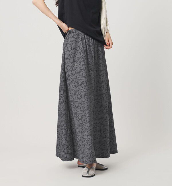 BEAUTY&YOUTH UNITED ARROWS「【別注】＜Charcoal＞フレア スカート 遮熱 UVカット 接触冷感 吸水速乾」|フレア|