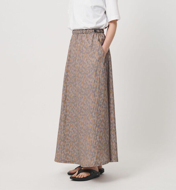 BEAUTY&YOUTH UNITED ARROWS「【別注】＜Charcoal＞フレア スカート 遮熱 UVカット 接触冷感 吸水速乾」|フレア|