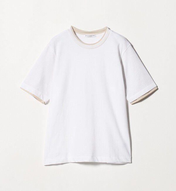 BEAUTY&YOUTH UNITED ARROWS「コットン レイヤード クルーネックTシャツ」|Tシャツ・カットソー|