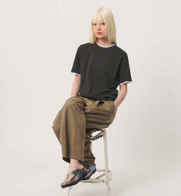 BEAUTY&YOUTH UNITED ARROWS「コットン レイヤード クルーネックTシャツ」|Tシャツ・カットソー|