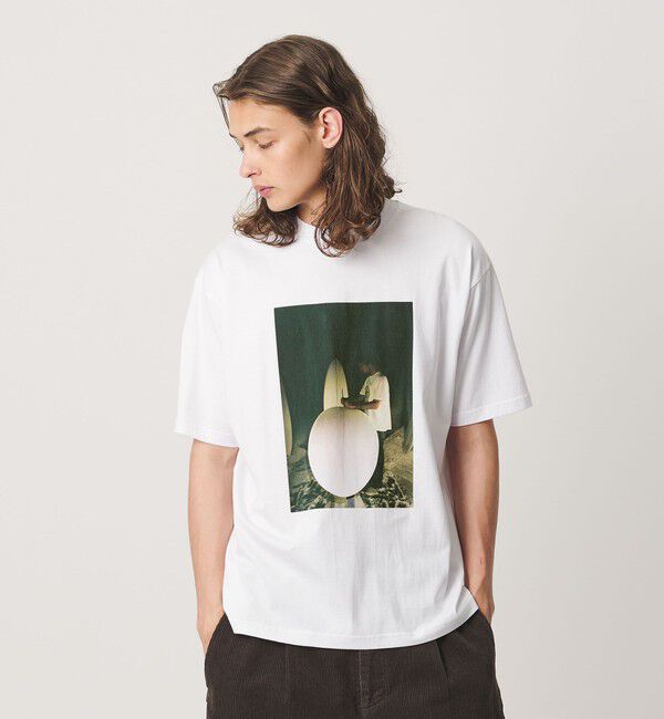 California General Store「＜CGS.＞ROKI ボード フォト Ｔシャツ」|Tシャツ・カットソー|WHITE