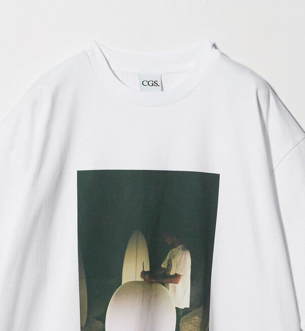 California General Store「＜CGS.＞ROKI ボード フォト Ｔシャツ」|Tシャツ・カットソー|
