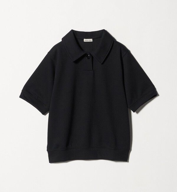 STEVEN ALAN「＜Steven Alan＞ブークレ ダンボール ワンボタン ハーフスリーブ プルオーバー ライト」|Tシャツ・カットソー|