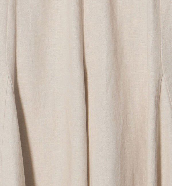 BEAUTY&YOUTH UNITED ARROWS「【WEB限定】麻ブレンド フレアロングスカート ウォッシャブル」|フレア|