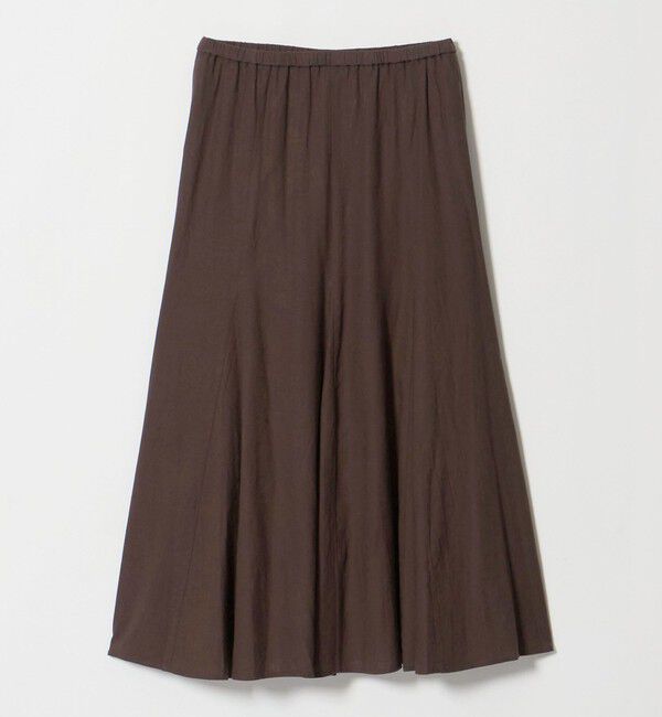 BEAUTY&YOUTH UNITED ARROWS「【WEB限定】麻ブレンド フレアロングスカート ウォッシャブル」|フレア|