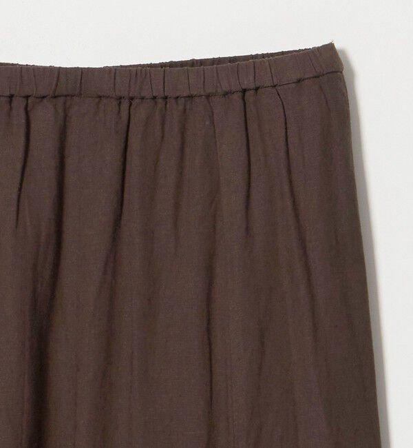BEAUTY&YOUTH UNITED ARROWS「【WEB限定】麻ブレンド フレアロングスカート ウォッシャブル」|フレア|