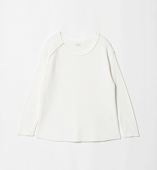 ATTISESSION「＜ATTISESSION＞ホック サーマル トップス」|Tシャツ・カットソー|