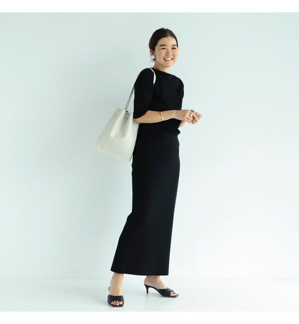 Demi-Luxe BEAMS 「シンプル ボートネック ニット .M」|ニット・セーター|
