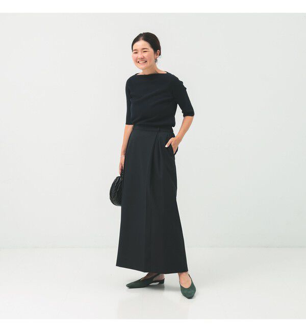 Demi-Luxe BEAMS 「シンプル ボートネック ニット .M」|ニット・セーター|