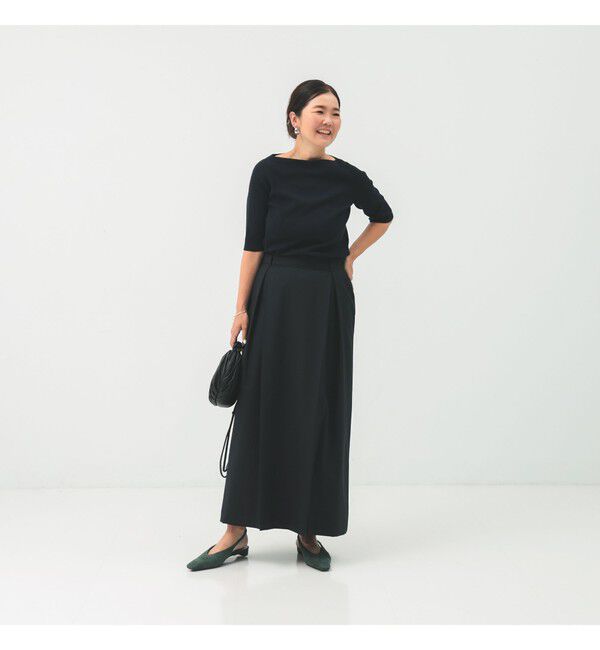Demi-Luxe BEAMS 「シンプル ボートネック ニット .M」|ニット・セーター|