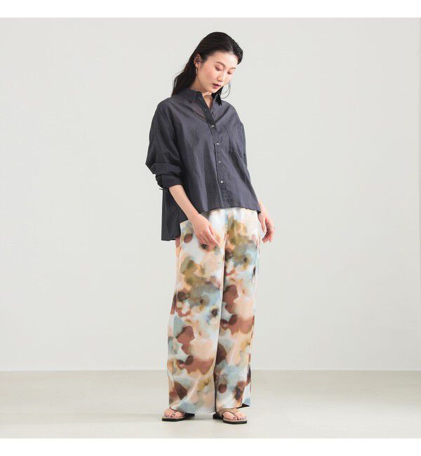Demi-Luxe BEAMS 「KHADI オーバー ショート シャツ」|シャツ・ブラウス|