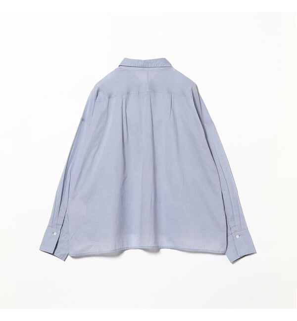 Demi-Luxe BEAMS 「KHADI オーバー ショート シャツ」|シャツ・ブラウス|