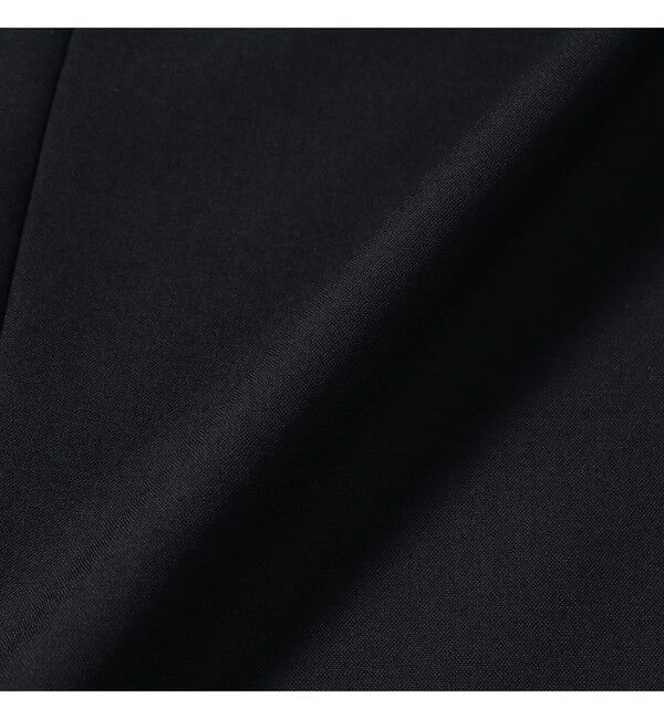 Demi-Luxe BEAMS 「ATON / ウールトロピカル ノーカラー ジャケット」|ノーカラージャケット|