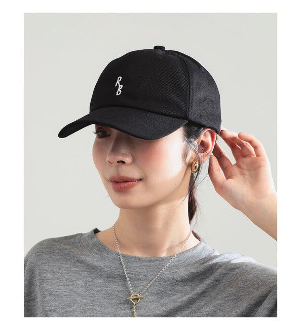 Demi-Luxe BEAMS 「RUSLAN BAGINSKIY / RB ベースボール キャップ」|ハット|BLACK