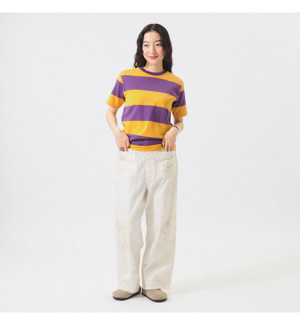 BEAMSBOY「【別注】WAREHOUSE & CO. / ボーダー Tシャツ」|Tシャツ・カットソー|