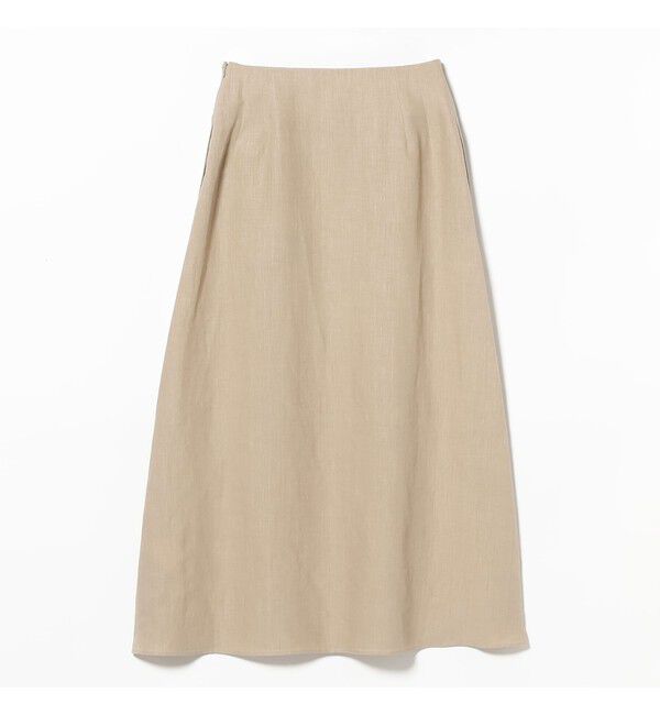 Demi-Luxe BEAMS 「シンプル リネン スカート .M」|スカート|