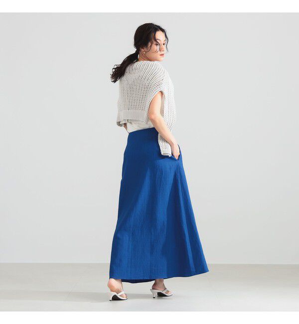 Demi-Luxe BEAMS 「シンプル リネン スカート .M」|スカート|