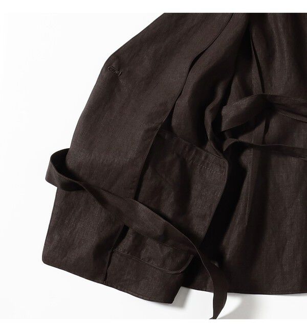 Demi-Luxe BEAMS 「リネン ラップ ジレ ブラウス .M」|シャツ・ブラウス|