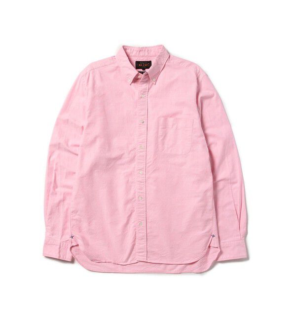 BEAMS PLUS「オックスフォード ボタンダウン シャツ」|シャツ・ブラウス|PINK