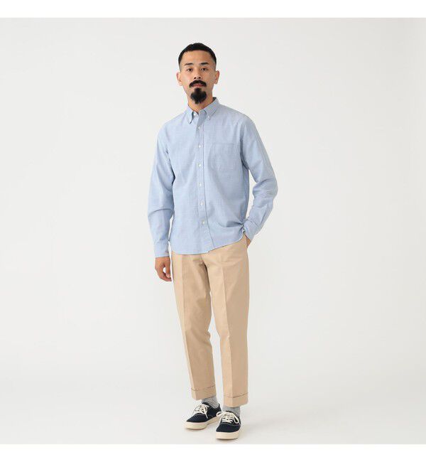 BEAMS PLUS「オックスフォード ボタンダウン シャツ」|シャツ・ブラウス|