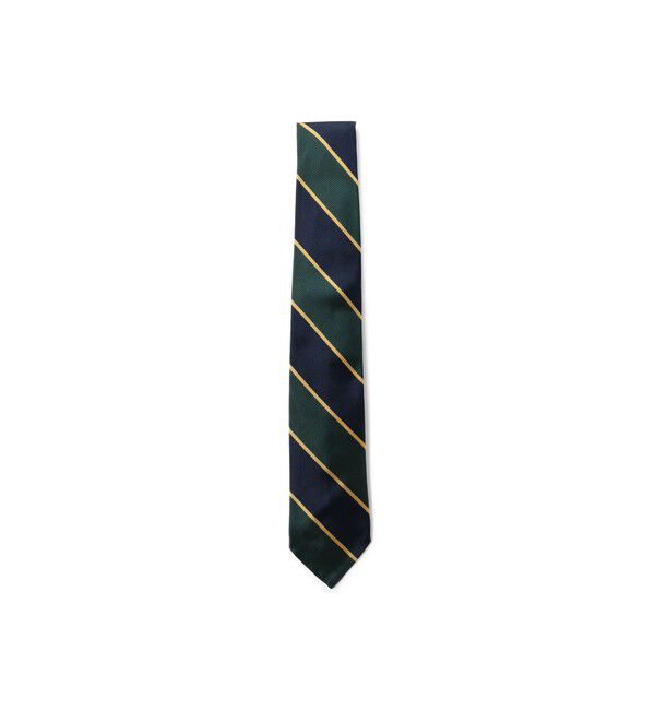 BEAMS PLUS「Ivy Tie Regency Stripe」|ネクタイ・蝶ネクタイ|GREEN