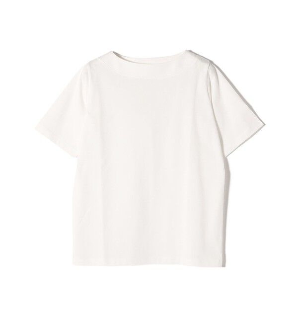 SHIPS for women「【WEB限定】〈ネックが選べる2サイズ展開〉オーガニックコットン バリエーションネック TEE」|Tシャツ・カットソー|