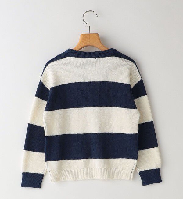 SHIPS KIDS「SHIPS KIDS:100～130cm /〈手洗い可能〉畔 ボーダー ニット」|ニット・セーター|