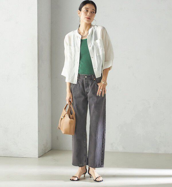 SHIPS for women「【実力派ベーシック】〈手洗い可能〉シルク混 シアー 羽織 シャツ」|シャツ・ブラウス|