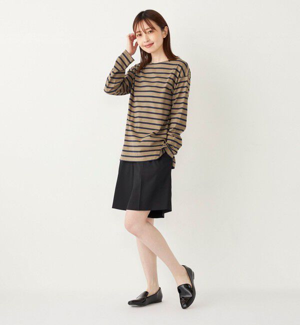 SHIPS Colors 「SHIPS Colors:コットン レイヤード TEE 3（ロンT）◇」|Tシャツ・カットソー|