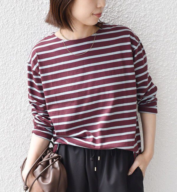 SHIPS Colors 「SHIPS Colors:コットン レイヤード TEE 3（ロンT）◇」|Tシャツ・カットソー|