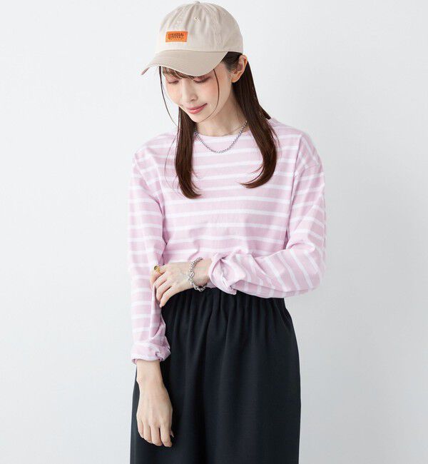 SHIPS Colors 「SHIPS Colors:コットン レイヤード TEE 3（ロンT）◇」|Tシャツ・カットソー|