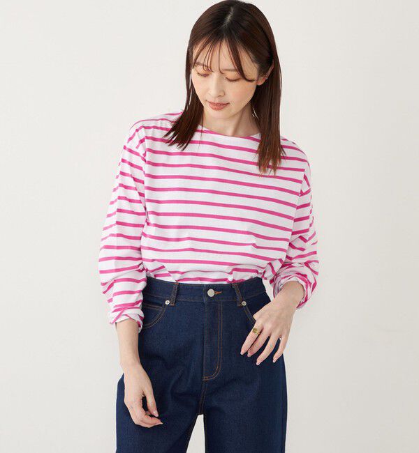 SHIPS Colors 「SHIPS Colors:コットン レイヤード TEE 3（ロンT）◇」|Tシャツ・カットソー|