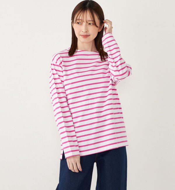 SHIPS Colors 「SHIPS Colors:コットン レイヤード TEE 3（ロンT）◇」|Tシャツ・カットソー|