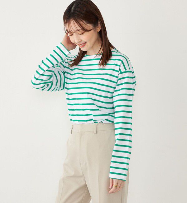 SHIPS Colors 「SHIPS Colors:コットン レイヤード TEE 3（ロンT）◇」|Tシャツ・カットソー|