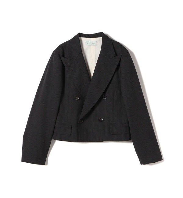 SHIPS for women「SHIPS NINE CASE:ショート ジャケット」|テーラードジャケット|