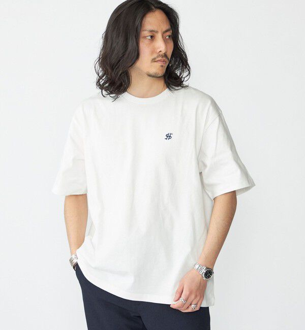 SHIPS「SHIPS: スクリーンスターズ ガーメントダイ ワンポイント Tシャツ」|Tシャツ・カットソー|