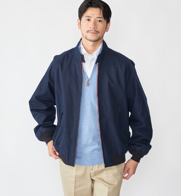 SHIPS「【SHIPS別注】BARACUTA: G9S」|ブルゾン・スタジャン|ネイビー