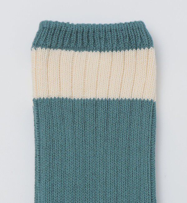 SHIPS「UPSTATE STOCK: USA LINE SOCKS」|ソックス|