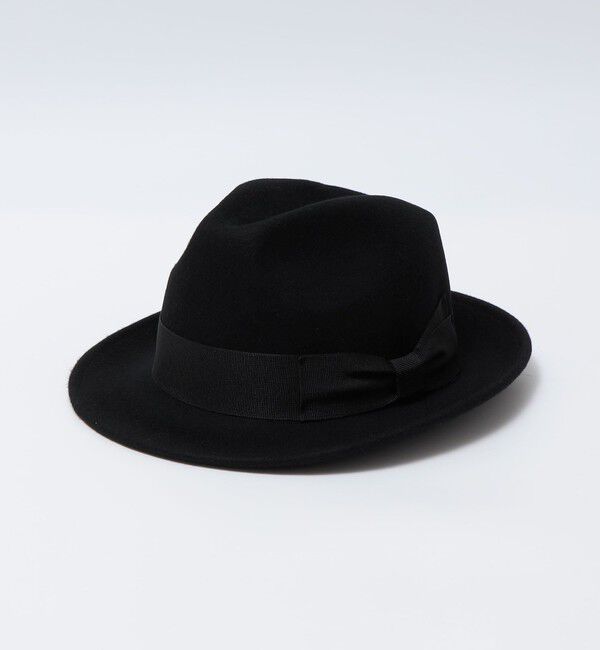 SHIPS「GRILLO: FELT HAT」|ハット|ブラック