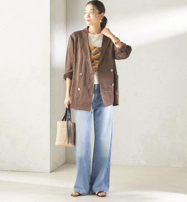 SHIPS for women「〈手洗い可能〉ラミー 4 ジャケット 26SS」|テーラードジャケット|