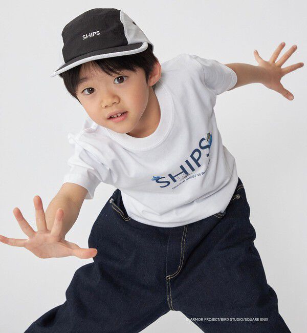 SHIPS KIDS「DQVIIR &times; SHIPS:100～140cm モンスターコラボ ロゴ Tシャツ〈KIDS〉」|Tシャツ・カットソー|