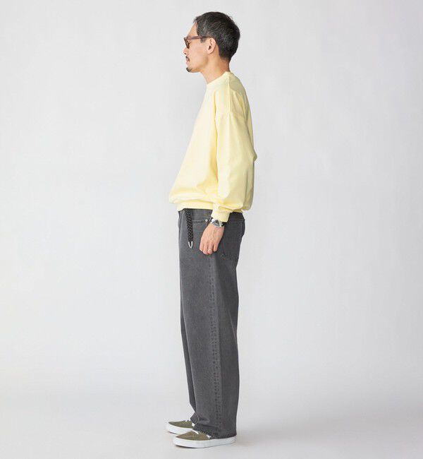 SHIPS「SHIPS: 〈MADE IN JAPAN〉スビンギザ コットン ロングスリーブ Tシャツ」|Tシャツ・カットソー|