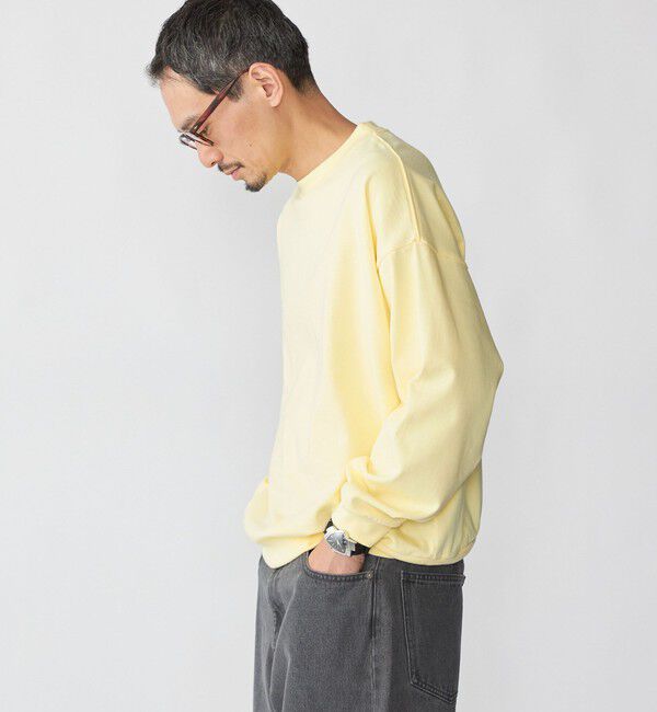 SHIPS「SHIPS: 〈MADE IN JAPAN〉スビンギザ コットン ロングスリーブ Tシャツ」|Tシャツ・カットソー|